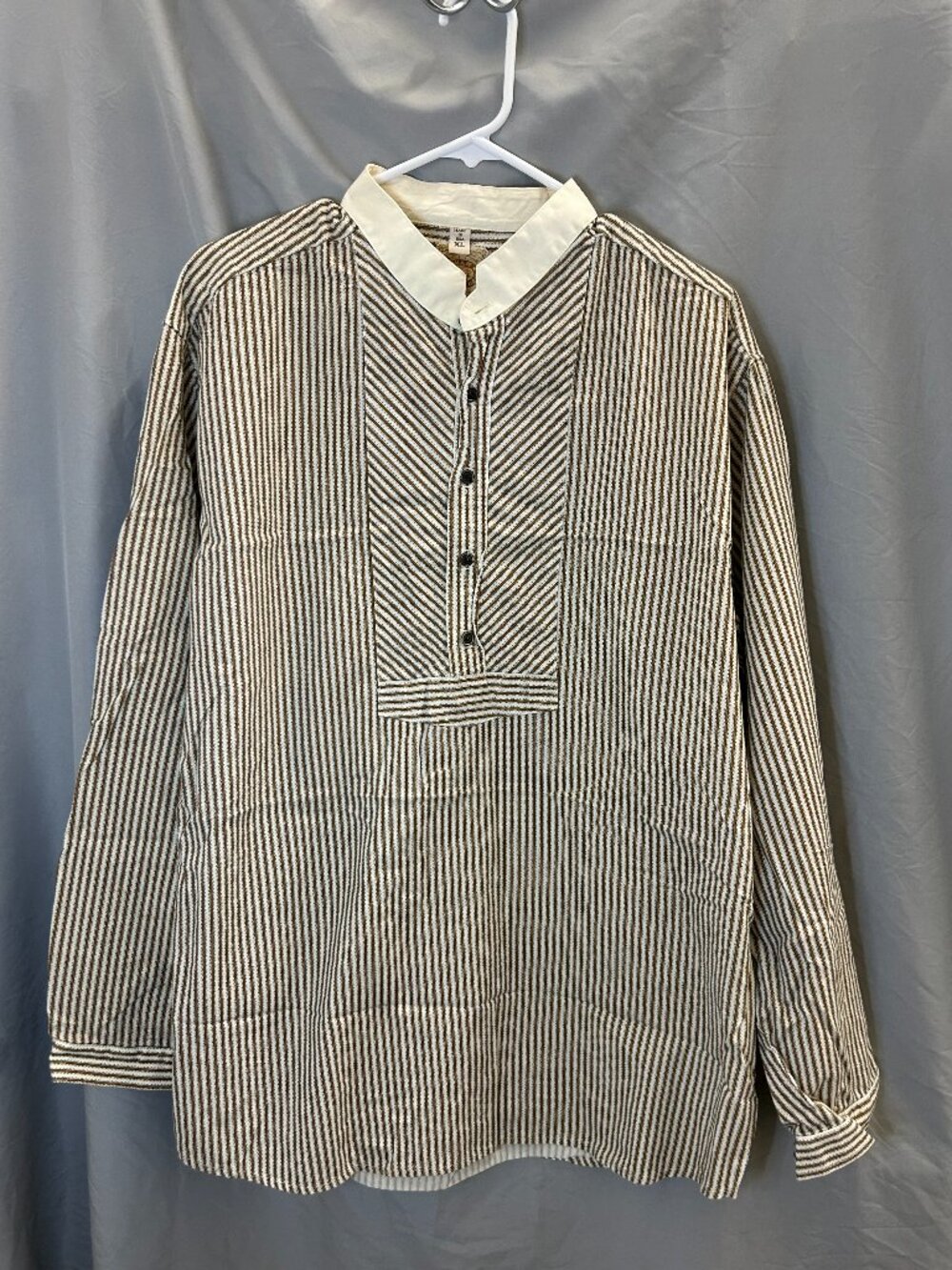 Wah Maker Vintage Collection XL Cotton Button-Front Western Shirt Made In USA
